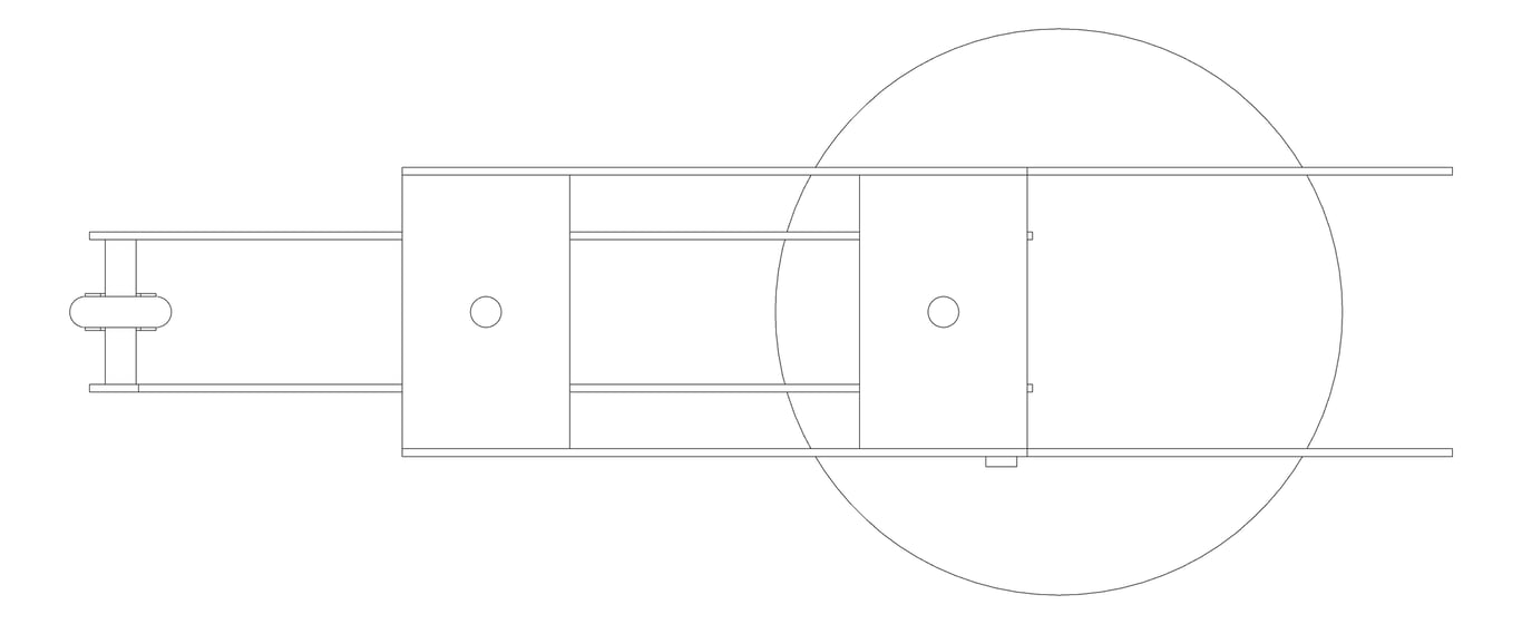 Plan Image of Constant Load Spring Support Anchorage Vertical Hanger AG770