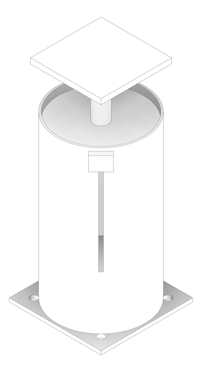 3D Documentation Image of Variable Load Spring Support Anchorage TYPE F