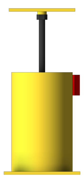 Left Image of SpringSupport Variable Anchorage Compact 38mmTravel BaseMount