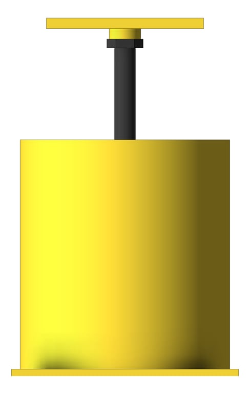 Left Image of SpringSupport Variable Anchorage Compact 75mmTravel BaseMount