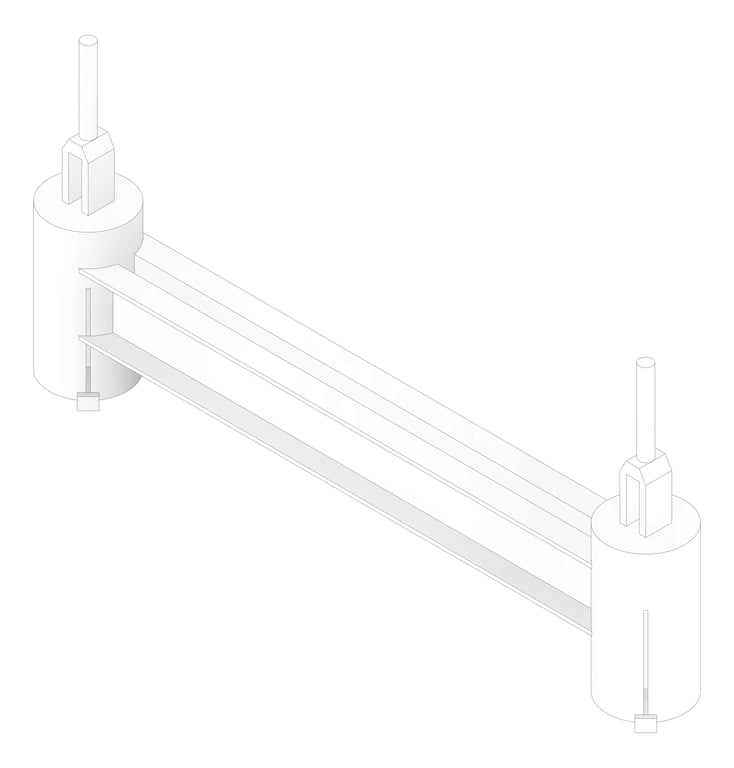 3D Documentation Image of Variable Load Spring Support Anchorage TYPE G