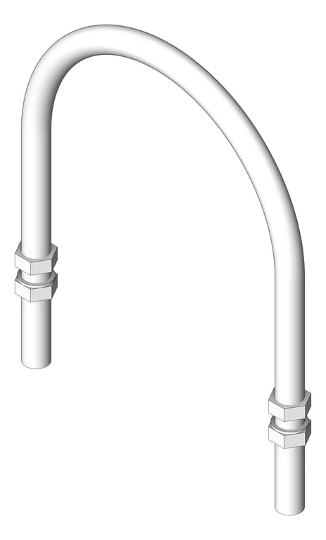 Pipe Guide Anchorage Rigid U-bolt AF470