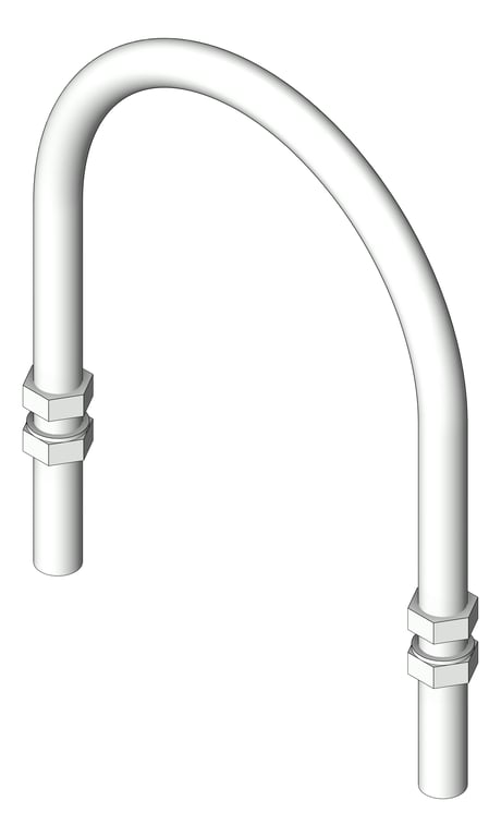 Pipe Clamp Rigid Anchorage U-bolt for HDPE AG485