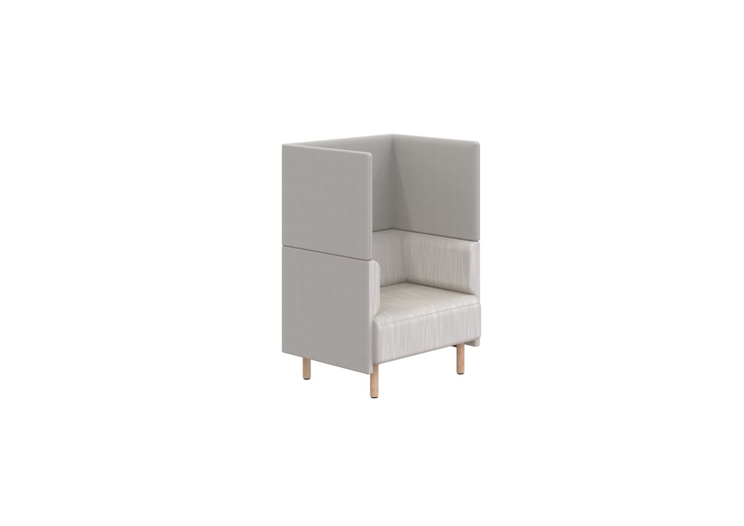 AspectFurniture_Forum_Sofa_1P_HB_Timber Legs_Kvadrat Lila.6016.jpg Image of Seat Workspace AspectFurniture Forum Single HighBack