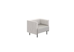 AspectFurniture_Forum_Sofa_1P_LB_Steel Legs_Kvadrat Lila.6023.jpg Image of Seat Workspace AspectFurniture Forum Single LowBack
