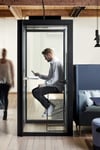 AspectFurniture_StudioPod_Phone Booth_In Situ.jpg Image of Booth Phone AspectFurniture StudioPod