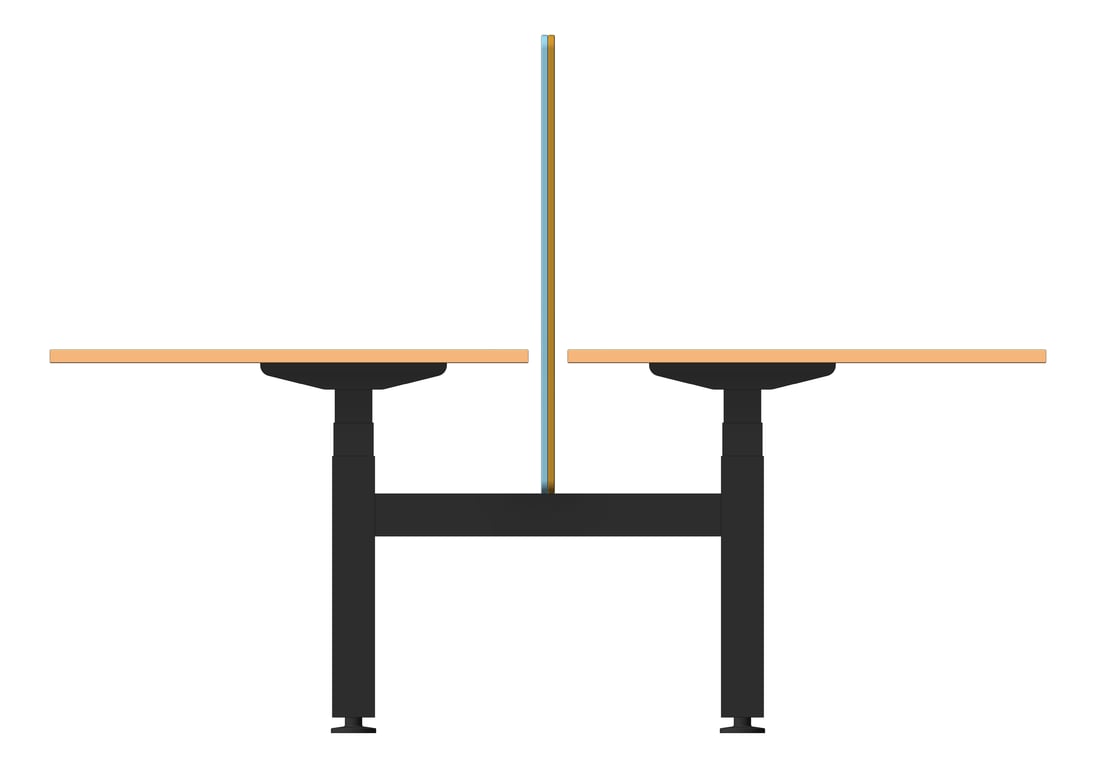 Left Image of Desk Double AspectFurniture Activate Linear AdjustableHeight