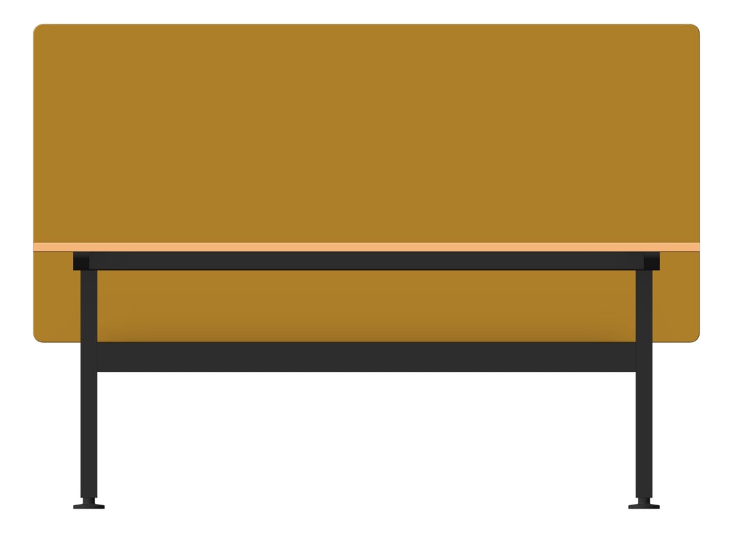 Front Image of Desk Double AspectFurniture Activate Linear FixedHeight