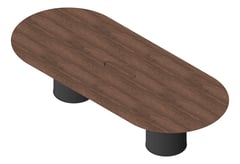 3D Presentation Image of Table Pill AspectFurniture Atlas 10Person RoundShroud