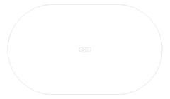 Plan Image of Table Pill AspectFurniture Atlas 8Person AdjustableHeight