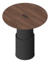 3D Presentation Image of Table Round AspectFurniture Atlas 4Person AdjustableHeight