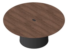 3D Presentation Image of Table Round AspectFurniture Atlas 8Person