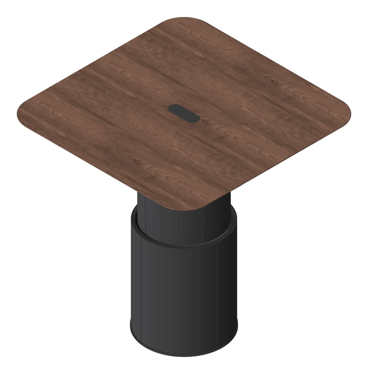 Navigate to Table Square AspectFurniture Atlas 4Person AdjustableHeight