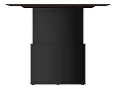 Front Image of Table Square AspectFurniture Atlas 6Person AdjustableHeight