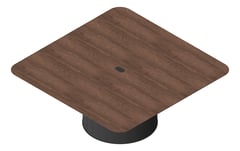 3D Presentation Image of Table Square AspectFurniture Atlas 8Person
