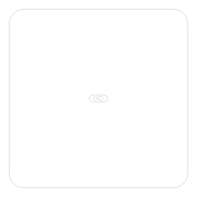 Plan Image of Table Square AspectFurniture Atlas 8Person AdjustableHeight