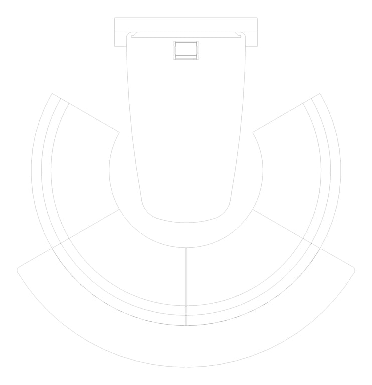 Plan Image of Booth Open AspectFurniture Drift Full MediaPod