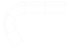 Plan Image of Booth Open AspectFurniture Drift Lite ExampleConfiguration 03