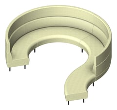 3D Presentation Image of Booth Open AspectFurniture Drift Lite ExampleConfiguration 05