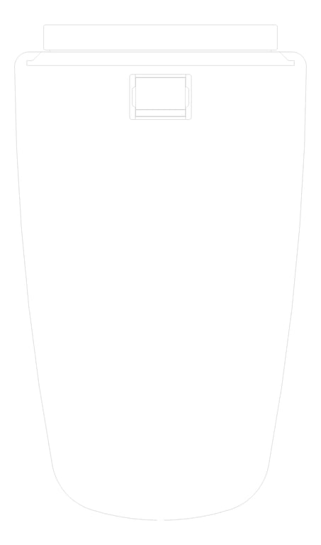 Plan Image of MediaUnit Freestanding AspectFurniture Drift Table