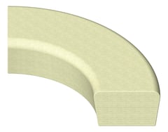 3D Presentation Image of Seat Ottoman AspectFurniture Drift Full 90Degree