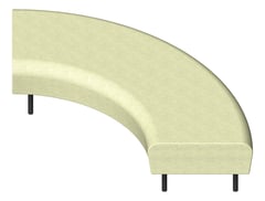 3D Presentation Image of Seat Ottoman AspectFurniture Drift Lite 90Degree