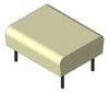 3D Shaded Image of Seat Ottoman AspectFurniture Drift Lite Straight