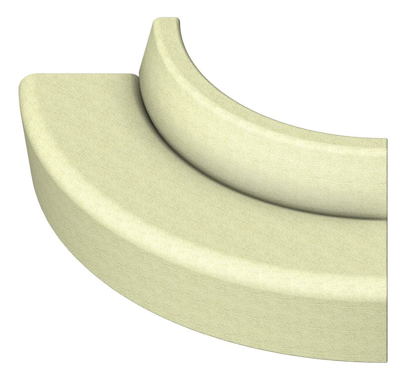 Navigate to Seat Sofa AspectFurniture Drift Full 90Degree Convex