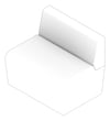 3D Documentation Image of Seat Sofa AspectFurniture Drift Full Straight