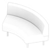 3D Documentation Image of Seat Sofa AspectFurniture Drift Lite 60Degree Concave
