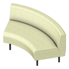 3D Presentation Image of Seat Sofa AspectFurniture Drift Lite 60Degree Concave