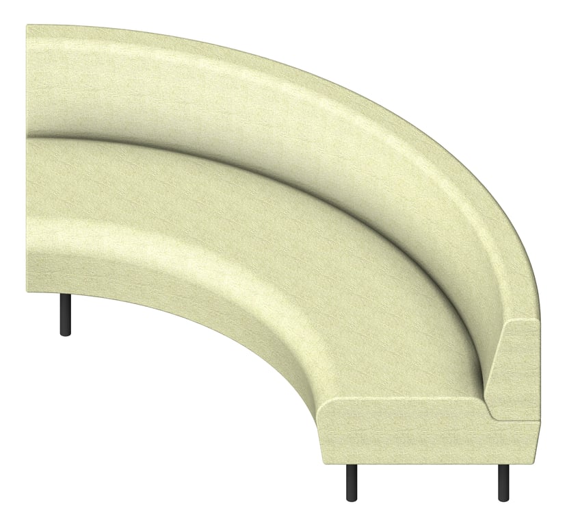 Navigate to Seat Sofa AspectFurniture Drift Lite 90Degree Concave