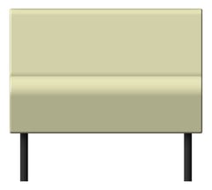 Front Image of Seat Sofa AspectFurniture Drift Lite Straight