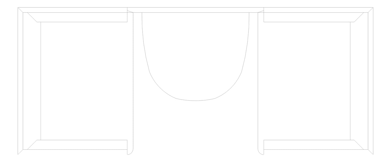 Plan Image of OfficePod Workspace AspectFurniture Forum TwoSeaterBooth HighBack