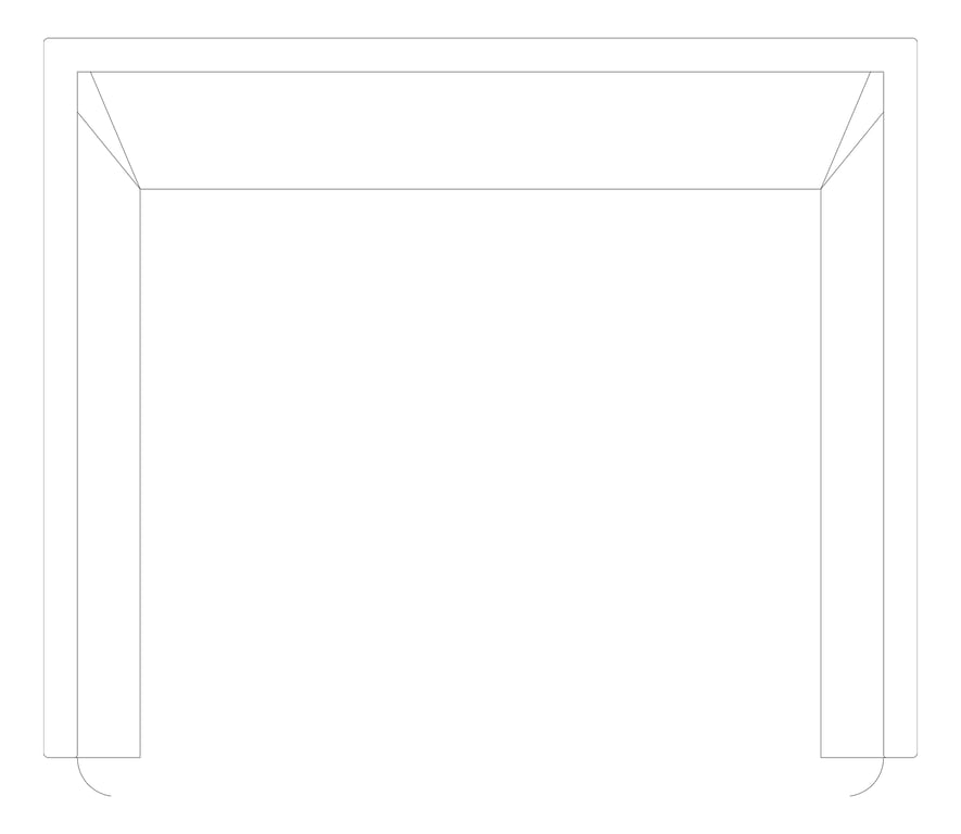 Plan Image of Seat Workspace AspectFurniture Forum Single HighBack