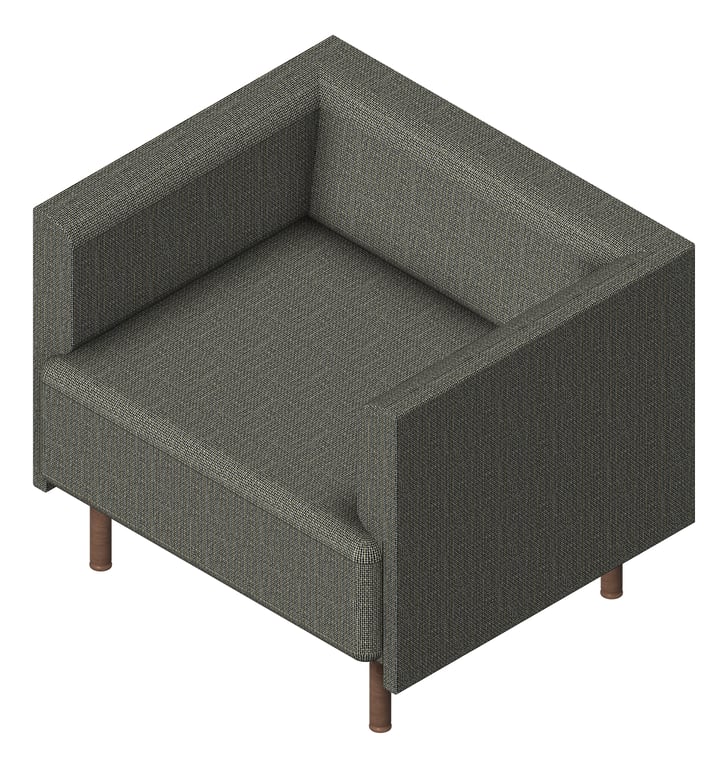 Seat Workspace AspectFurniture Forum Single LowBack