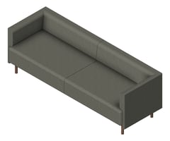 3D Presentation Image of Seat Workspace AspectFurniture Forum Three LowBack