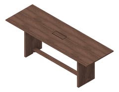 3D Presentation Image of Leaner Rectangular AspectFurniture Kusabi