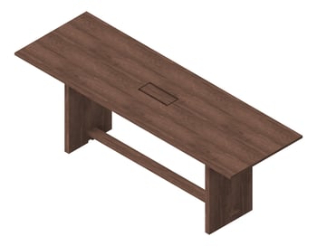 3D Presentation Image of Leaner Rectangular AspectFurniture Kusabi