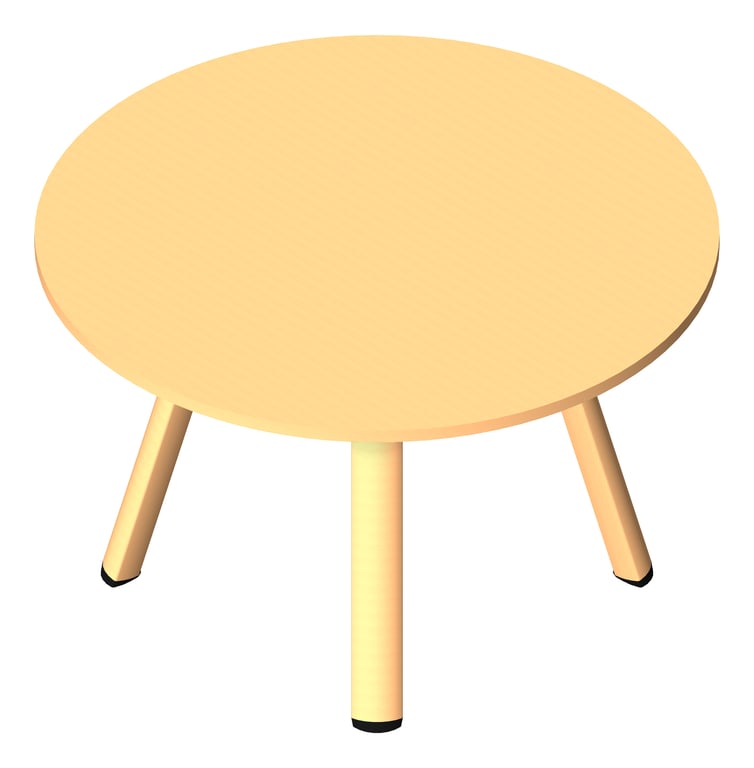 Table Round AspectFurniture Sector2 Sitting