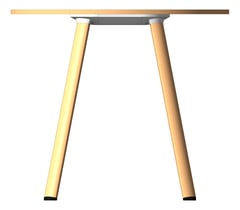 Left Image of Table Round AspectFurniture Sector2 Standing