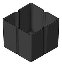 3D Shaded Image of PenHolder Workspace AspectFurniture WorkTote