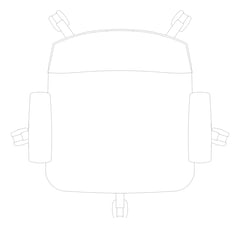 Plan Image of Chair Drafting AspectFurniture Zone