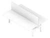 3D Documentation Image of Desk Double AspectFurniture Zurich Linear AdjustableHeight