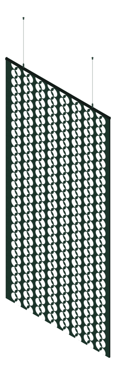 3D Presentation Image of Screen Acoustic AutexAU Cascade Expanding E2 Material