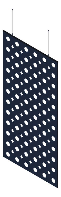 3D Presentation Image of Screen Acoustic AutexAU Cascade Static S7 Material