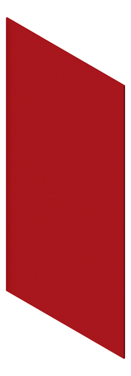 3D Presentation Image of Fabric Acoustic AutexAU Composition BlazingRed
