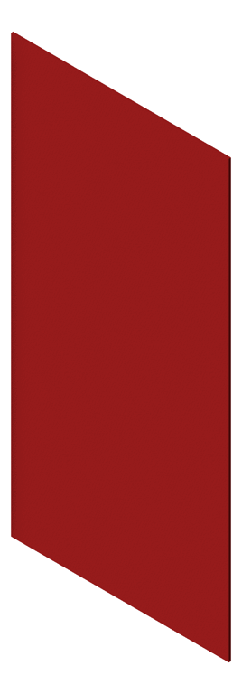 3D Presentation Image of Fabric Acoustic AutexAU Composition ChilliRed