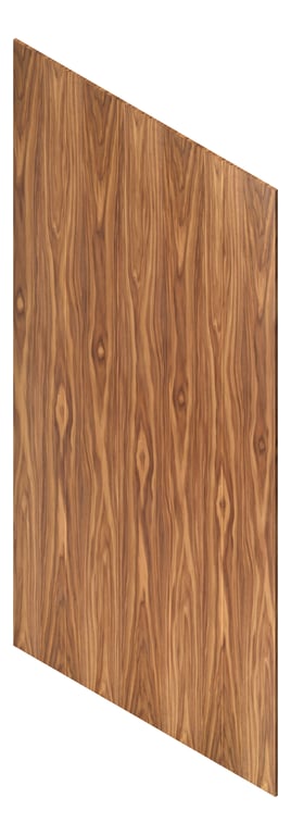 3D Presentation Image of Panel Acoustic AutexAU Groove V1 DoubleSpaced QueenslandWalnut