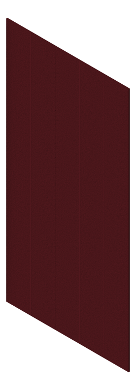 3D Presentation Image of Panel Acoustic AutexAU Groove V1 DoubleSpaced Sargazo